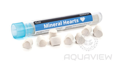 GlasGarten Mineral Hearts 8pcs